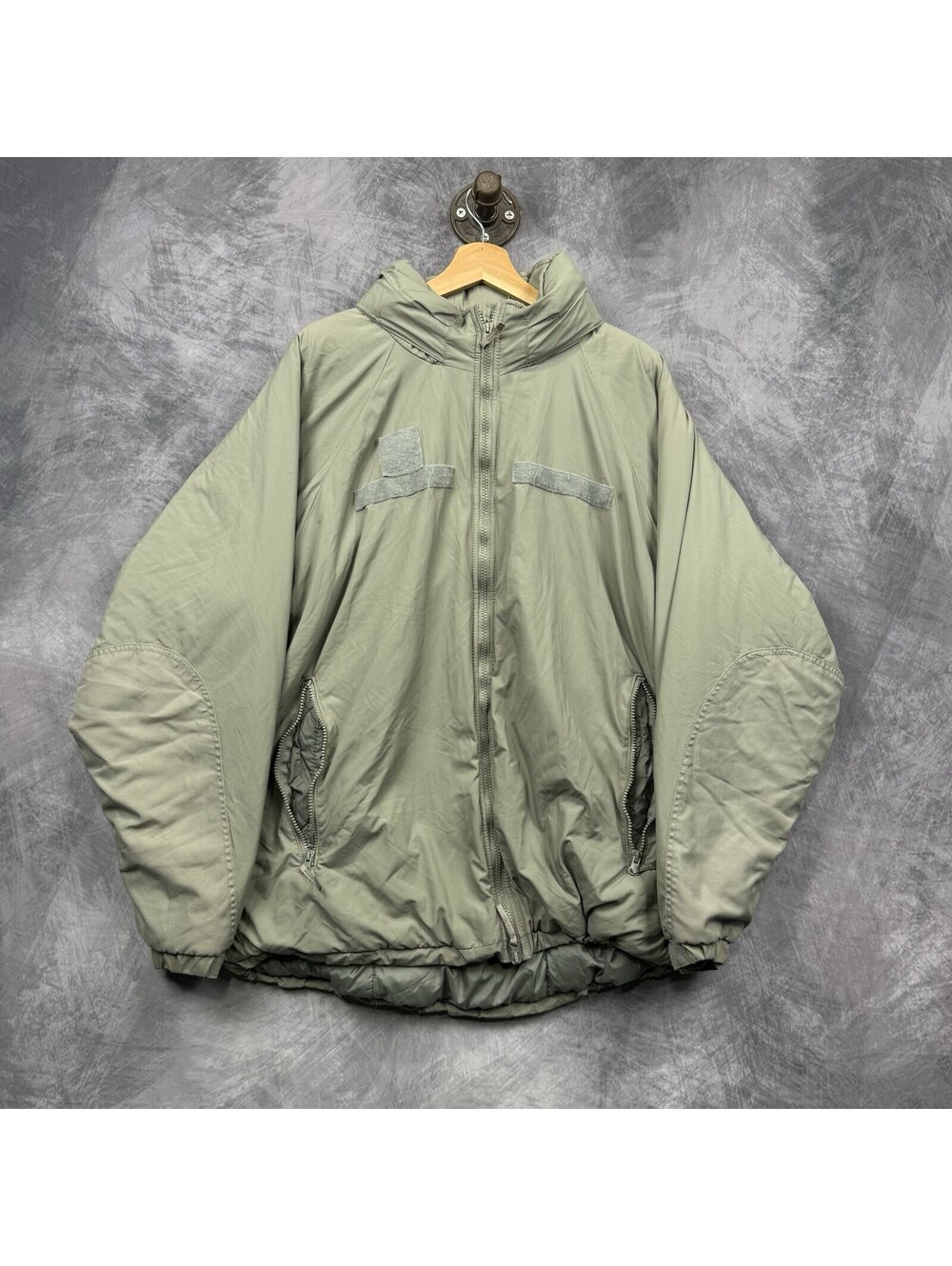 US Military Parka Mens L ECWCS Extreme Cold Weather Level 7 Gen III With Hood